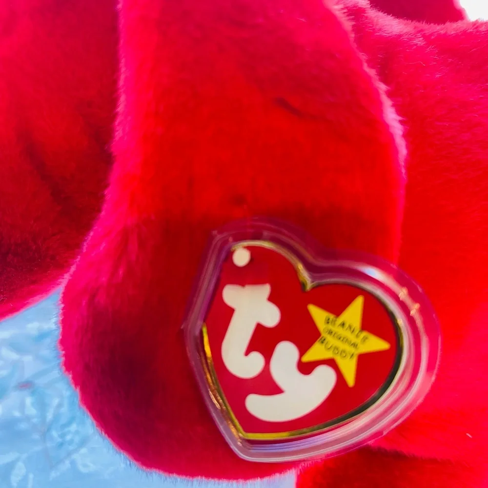 Ty 12” beanie original buddy Rover the red dog New